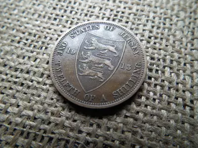 Jersey 1/12 shilling 1913 