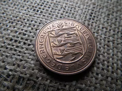 Guernsey 8 Doubles 1959 - Elizabeth II