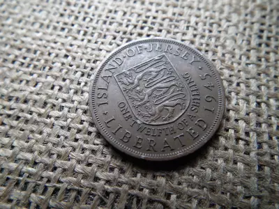 Jersey 1/12 shilling 1945