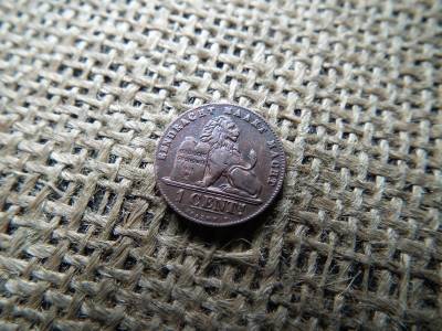 Belgium 1 cent 1912 Belgium 1 cent 1912