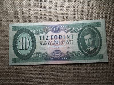 10 forint 1962 , ritka , fordított hátlapi alapnyomat ! 01 ! 10 forint 1962 , ritka , fordított hátlapi alapnyomat ! 01 !