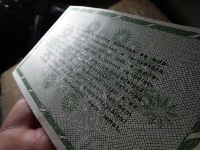 50000 adópengő 1946 50000 adópengő 1946