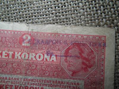 2 korona 1917 , felülbélyegzett ! 2 korona 1917 , felülbélyegzett !