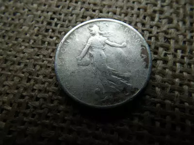 Franciaország ezüst 2 frank 1902 , francs