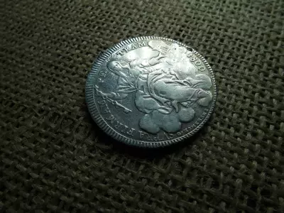 Vatikán , ezüst 1 scudo 1800 , ritka ! Nagyon szép , füles volt