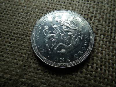 Man szigetek 1 korona 1982 , crown Világbajnokság 