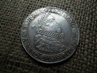 Ferdinánd ezüst tallér 1636 KB  , füles volt  Ferdinánd ezüst tallér 1636 KB  , füles volt