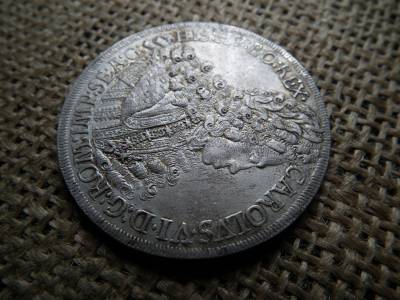 Károly , ezüst tallér 1713 , nagyon szép  Károly , ezüst tallér 1713 , nagyon szép