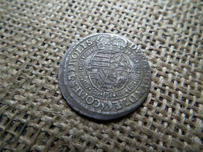 Lipót , ezüst 10 krajcár 1632 , nagyon szép 