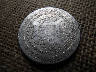 Ferenc , ezüst tallér 1763 , koronatallér , nagyon szép  Ferenc , ezüst tallér 1763 , koronatallér , nagyon szép