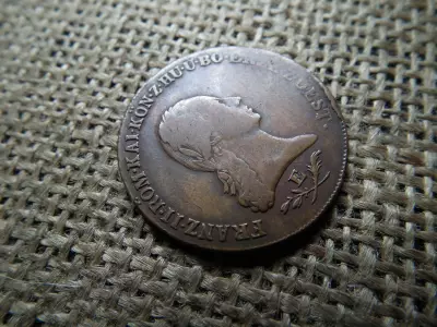 Ferenc 6 krajcár 1800 E , ritkább