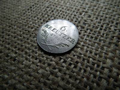 Ferenc , ezüst 6 krajcár 1795 A , kreuzer , kreützer , extra !  Ferenc , ezüst 6 krajcár 1795 A , kreuzer , kreützer , extra !