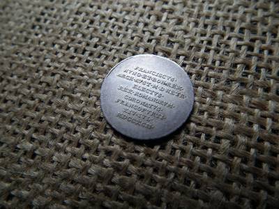 Koronázási érme 1792 , I. Ferenc , ezüst 