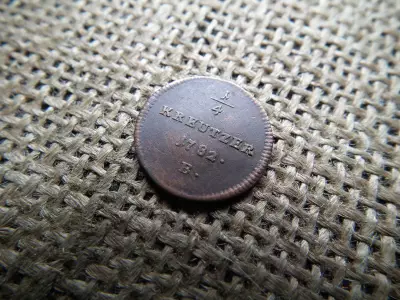József 1/4 , 1/2 , 1 krajcár 1782 B  trió