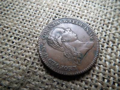 Lipót gyönyörű zseton 1791 , token 