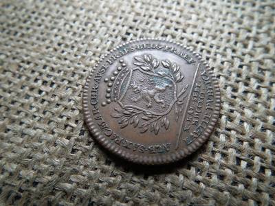 Lipót gyönyörű zseton 1791 , token 