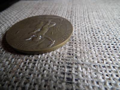 Franciaország , III. KÖZTÁRSASÁGI érem, Párizsi Pénzverde 1900  Franciaország , III. KÖZTÁRSASÁGI érem, Párizsi Pénzverde 1900