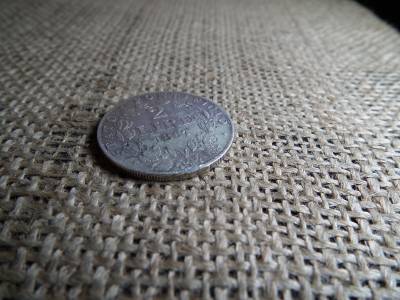 Vatikán , ezüst 2 lire 1867 , líra  , csiszolt perem , IX. Pius