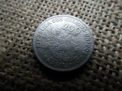 Brazília 200 reis 1901