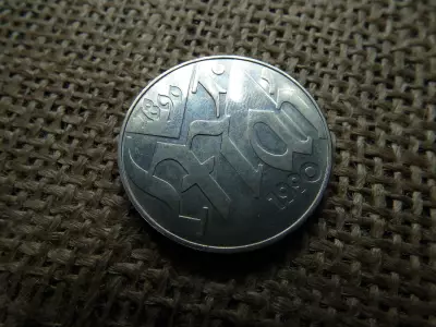 DDR 10 márka 1990 , Mark Nemzetközi Munka ünnepe