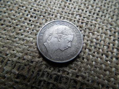 Ezüst 20 krajcár 1852 B , gyönyörű 