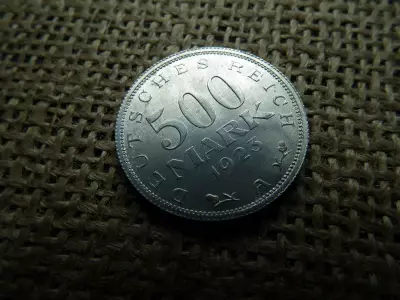 Birodalmi 500 márka 1923 A , extra