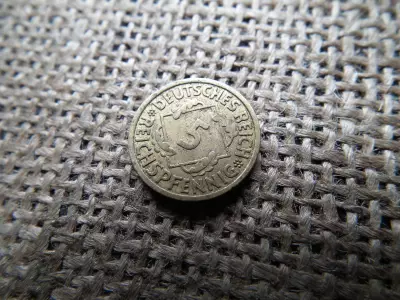 Birodalmi 5 pfennig 1936 E