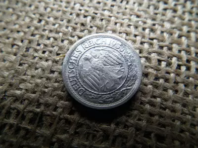 Birodalmi 50 pfennig 1935 F