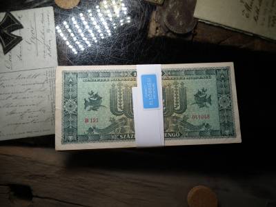 SZÁZEZER MILPENGŐ 1946 - 17 DARABOS KÖTEG EGYBEN!!! SZÁZEZER MILPENGŐ 1946 - 17 DARABOS KÖTEG EGYBEN!!!
