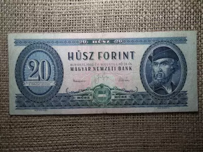 20 forint 1960 , ritka , szép 
