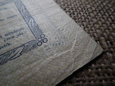 5 korona 1919 , Szombathely , alacsony sorszám 5 korona 1919 , Szombathely , alacsony sorszám