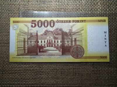 5000 forint 2020 BF , MINTA , alacsony sorszám 87 , UNC 5000 forint 2020 BF , MINTA , alacsony sorszám 87 , UNC