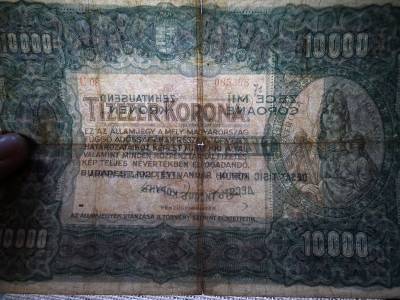 10000 korona 1920 , tízezer , nagyon szép 10000 korona 1920 , tízezer , nagyon szép