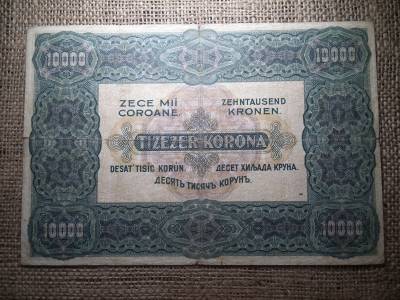 10000 korona 1920 , tízezer , nagyon szép 10000 korona 1920 , tízezer , nagyon szép