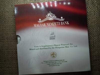 Hatvanéves a forint dísztokos forgalmi sor 2006 BU ! PP ezüst 1 forint 1946 Hatvanéves a forint dísztokos forgalmi sor 2006 BU ! PP ezüst 1 forint 1946