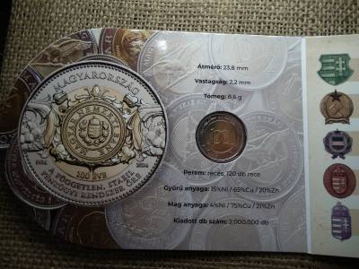 100 éves az MNB 100 forint 2024 , Sorszámozott bliszter ! 100 éves az MNB 100 forint 2024 , Sorszámozott bliszter !