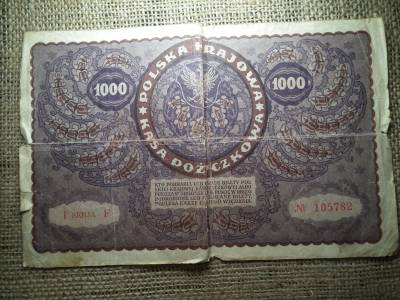 Lengyelország 1000 marek 1919 , márka  Lengyelország 1000 marek 1919 , márka