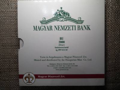 Berán Lajos forint forgalmi sor 2007 BU , Benne a tervezet ezüst 1 - 5 pengő 1938 Berán Lajos forint forgalmi sor 2007 BU , Benne a tervezet ezüst 1 - 5 pengő 1938