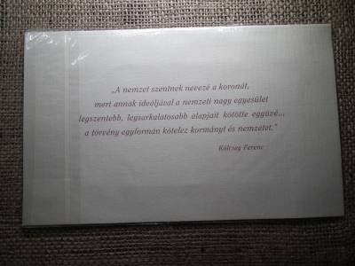 Millennium 2000 forint 2000 UNC , eredeti borítékjában Millennium 2000 forint 2000 UNC , eredeti borítékjában
