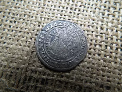 Bethlen Gábor , ezüst  széles garas 1625 NB 