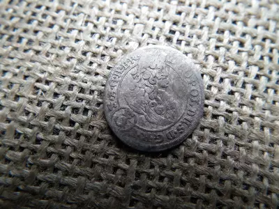 Lipót , ezüst 3 krajcár 1701 FN 