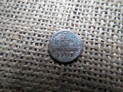 Lipót , ezüst duarius 1703 KB , PH Lipót , ezüst duarius 1703 KB , PH