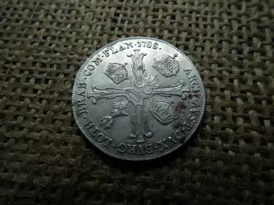 EZÜST II. JÓZSEF 1/4 TALLÉR 1788 A , EXTRA SZÉP, VERDEFÉNY