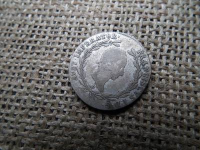 II. Ferenc ezüst 20 krajcár 1830 B II. Ferenc ezüst 20 krajcár 1830 B