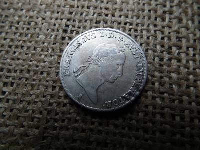 II. Ferenc ezüst 20 krajcár 1832 A II. Ferenc ezüst 20 krajcár 1832 A