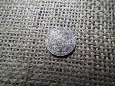 V. Ferdinánd ezüst 3 krajcár 1845 A