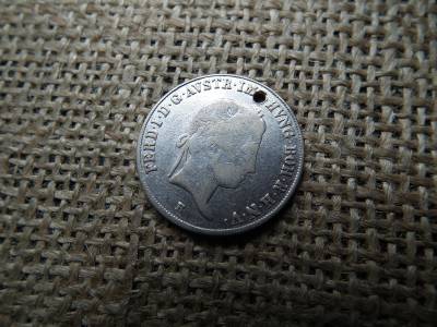 V. Ferdinánd ezüst 20 krajcár 1839 B , ritka ! V. Ferdinánd ezüst 20 krajcár 1839 B , ritka !