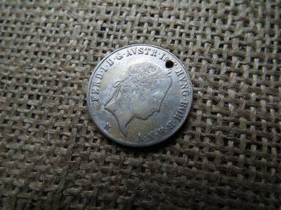 V. Ferdinánd ezüst 20 krajcár 1840 M  , Nagyon ritka ! RR ! LP 