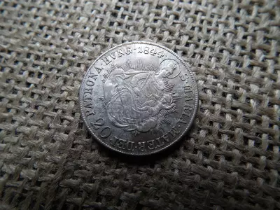 V. Ferdinánd ezüst 20 krajcár 1844 B 