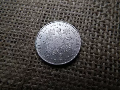 V. Ferdinánd ezüst 20 krajcár 1844 C